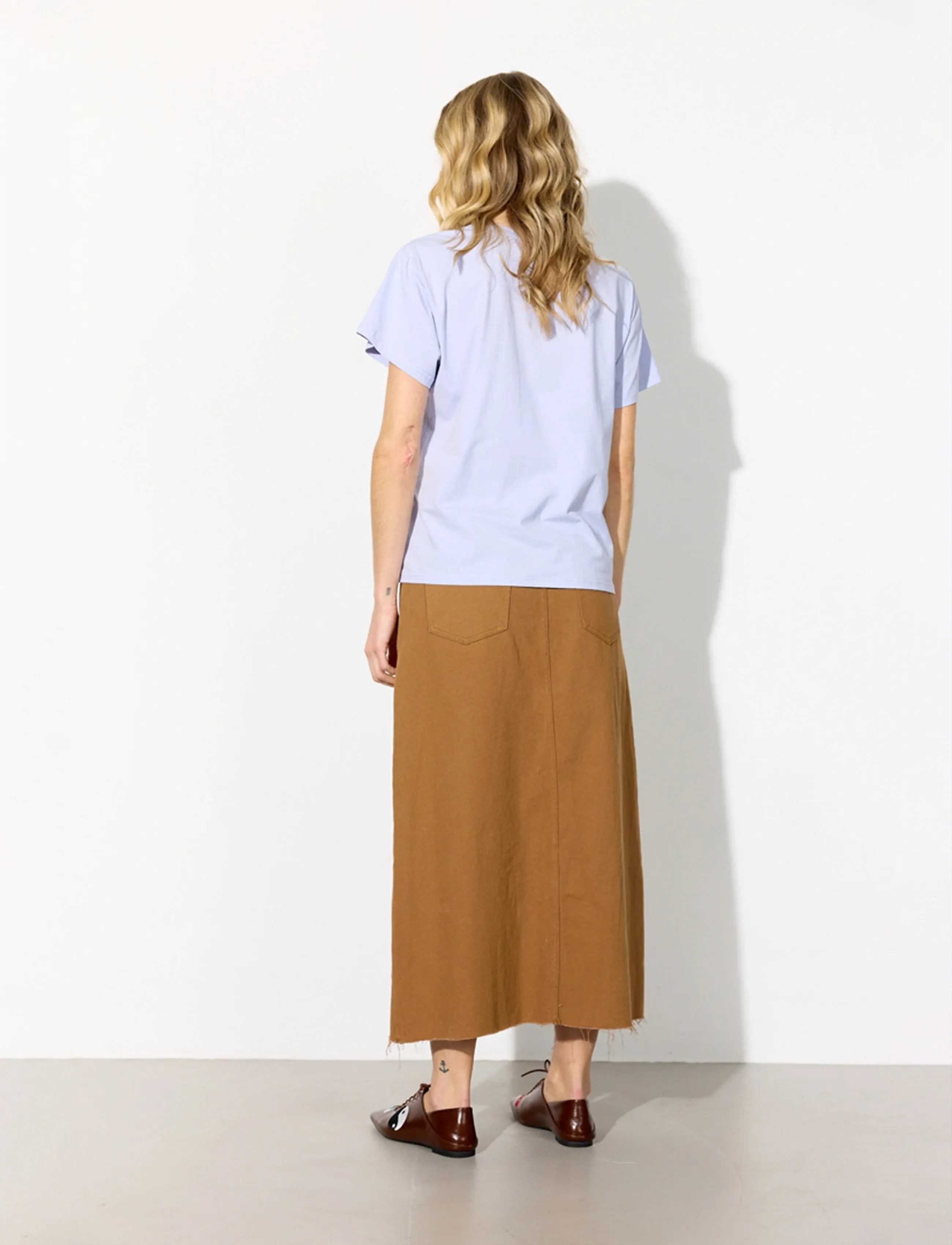 Hunkøn - Vibe T-shirt - marškinėliai - blue - 4