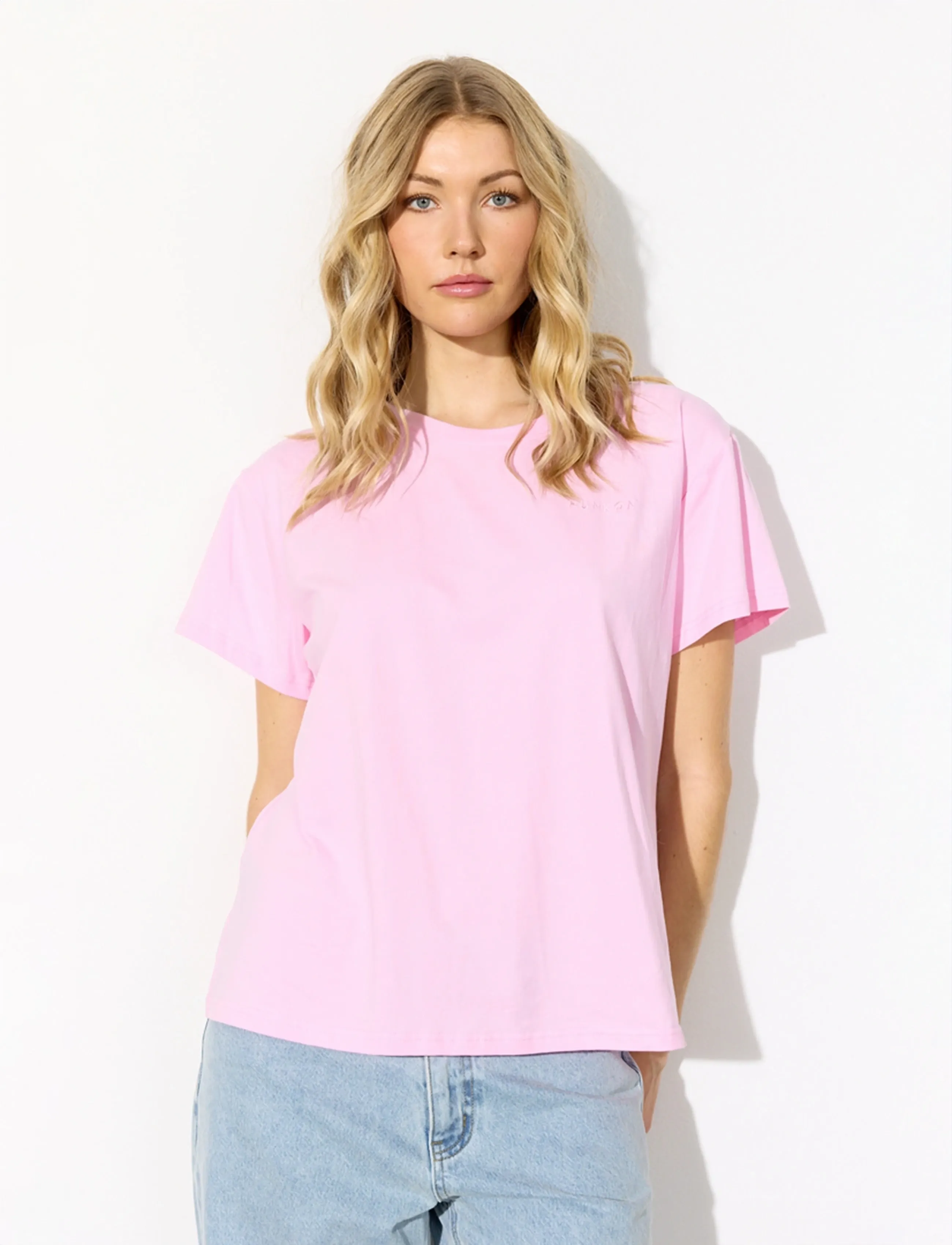Hunkøn Vibe T-Shirt, XS, T-shirts & Oberteile, Rosa - Short-sleeved, Frauen