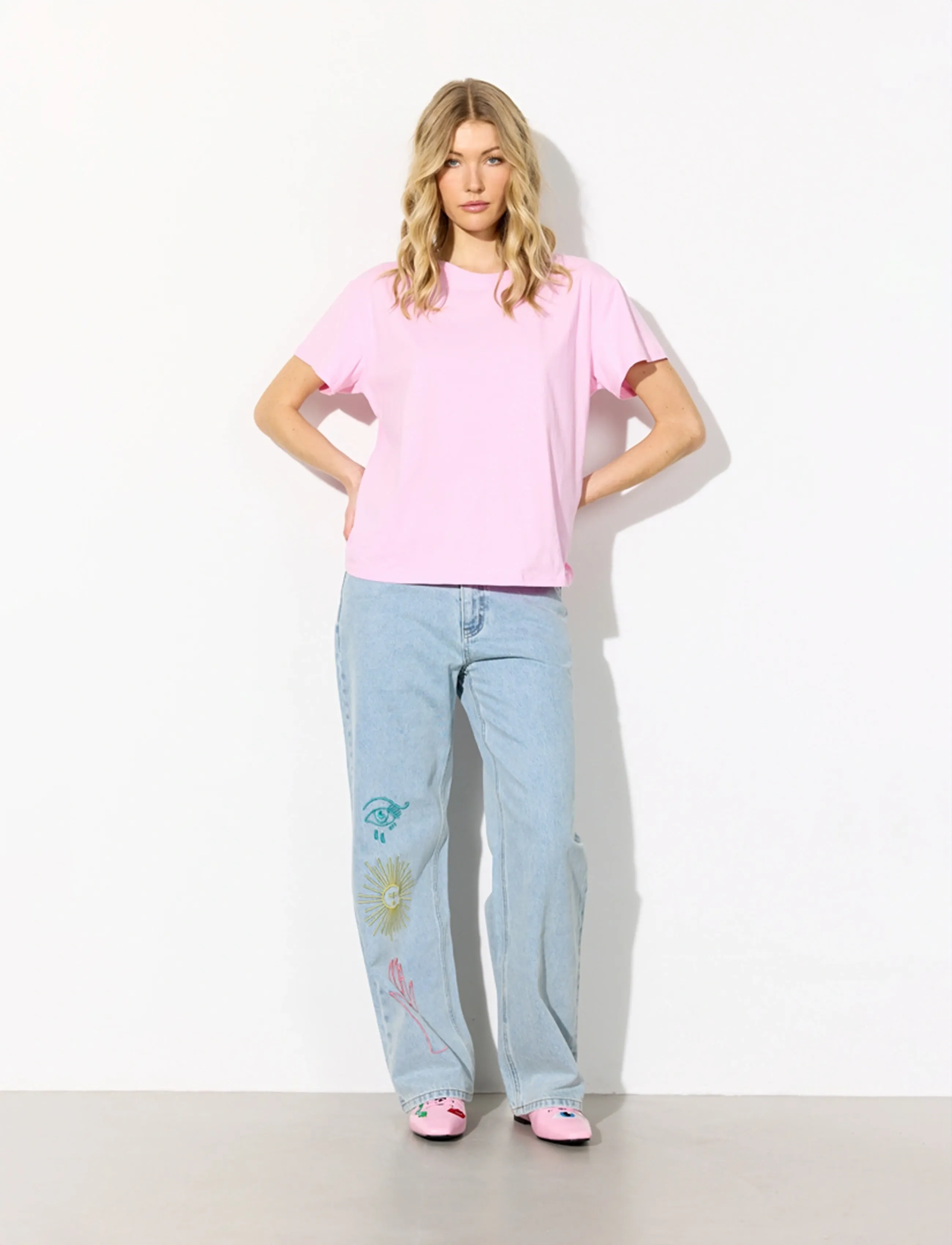 Hunkøn - Vibe T-shirt - t-särgid - rose - 3