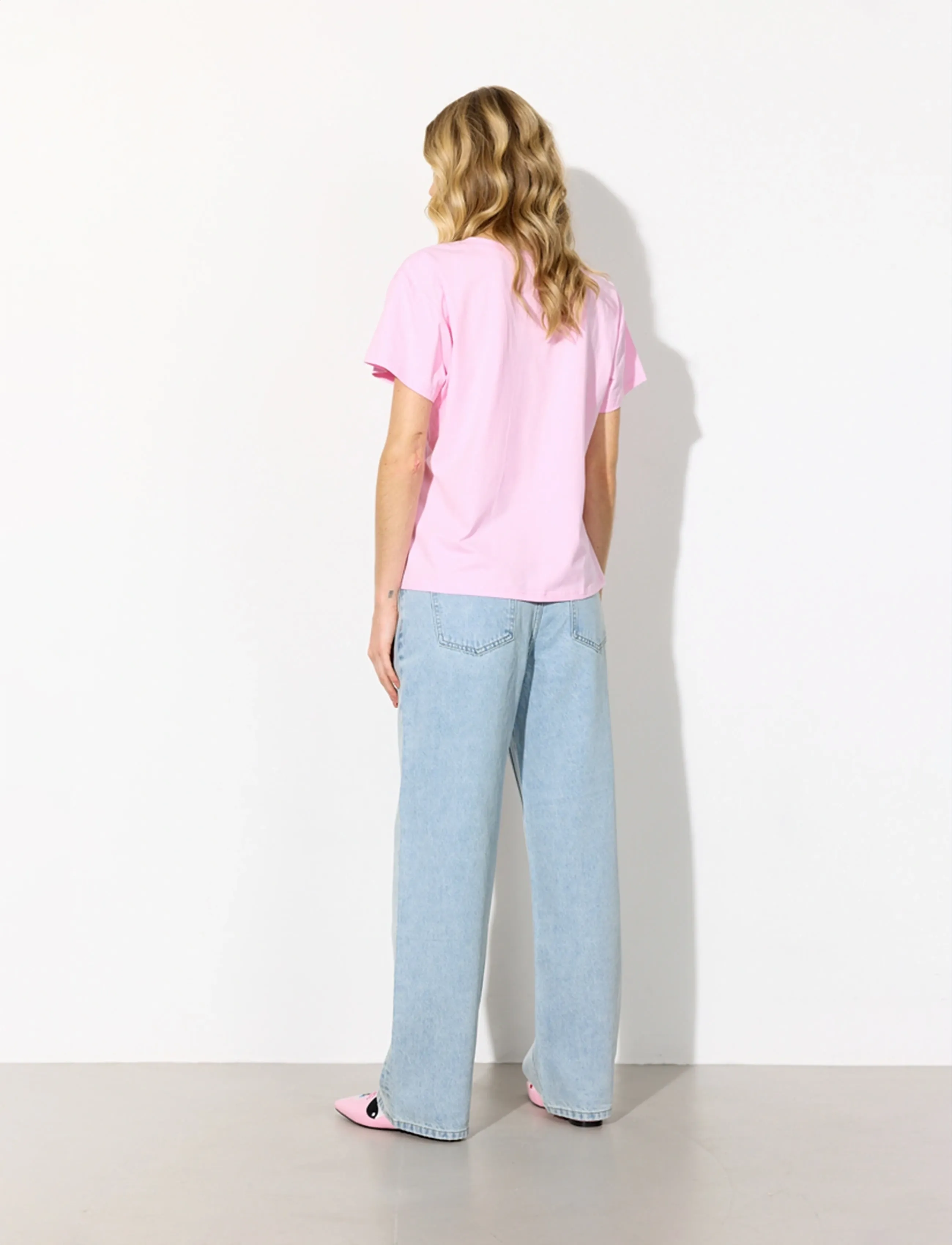 Hunkøn - Vibe T-shirt - t-särgid - rose - 4