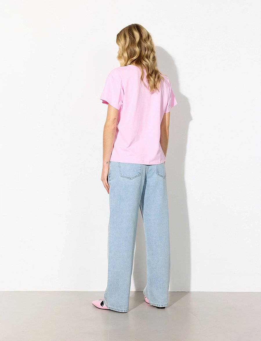 Hunkøn - Vibe T-shirt - t-shirts - rose - 4