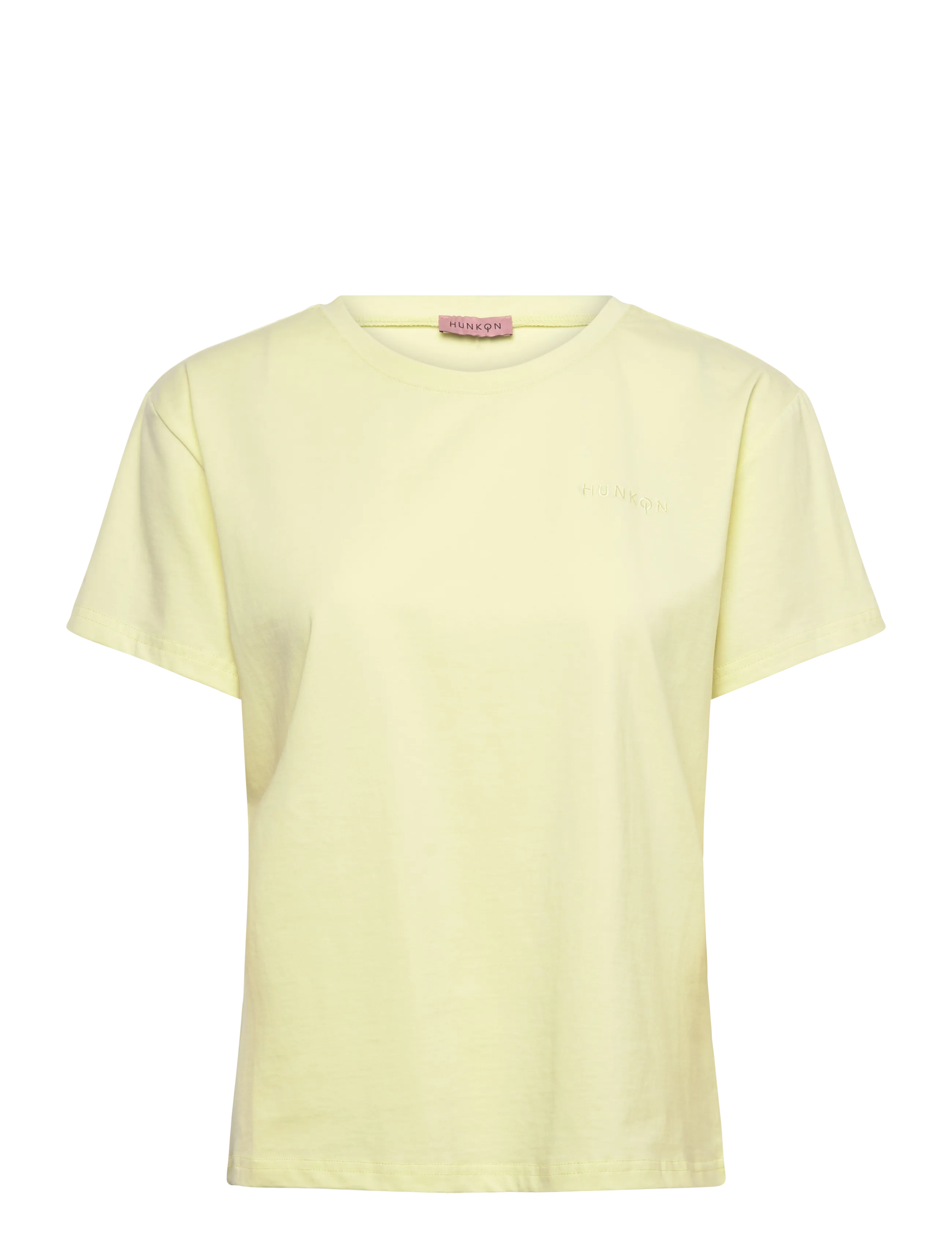 HUNKØN Vibe T-Shirt Gelb - M - Damen