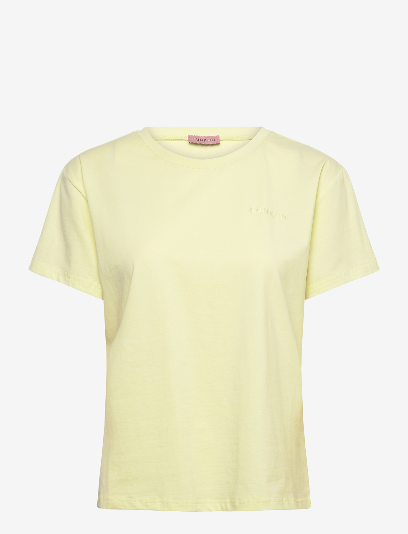 Hunkøn - Vibe T-shirt - t-shirts - yellow - 1