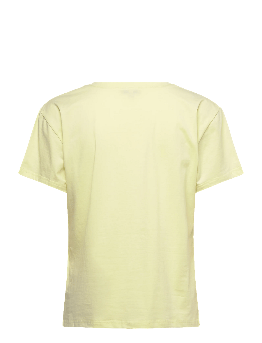 Hunkøn - Vibe T-shirt - t-shirts - yellow - 2