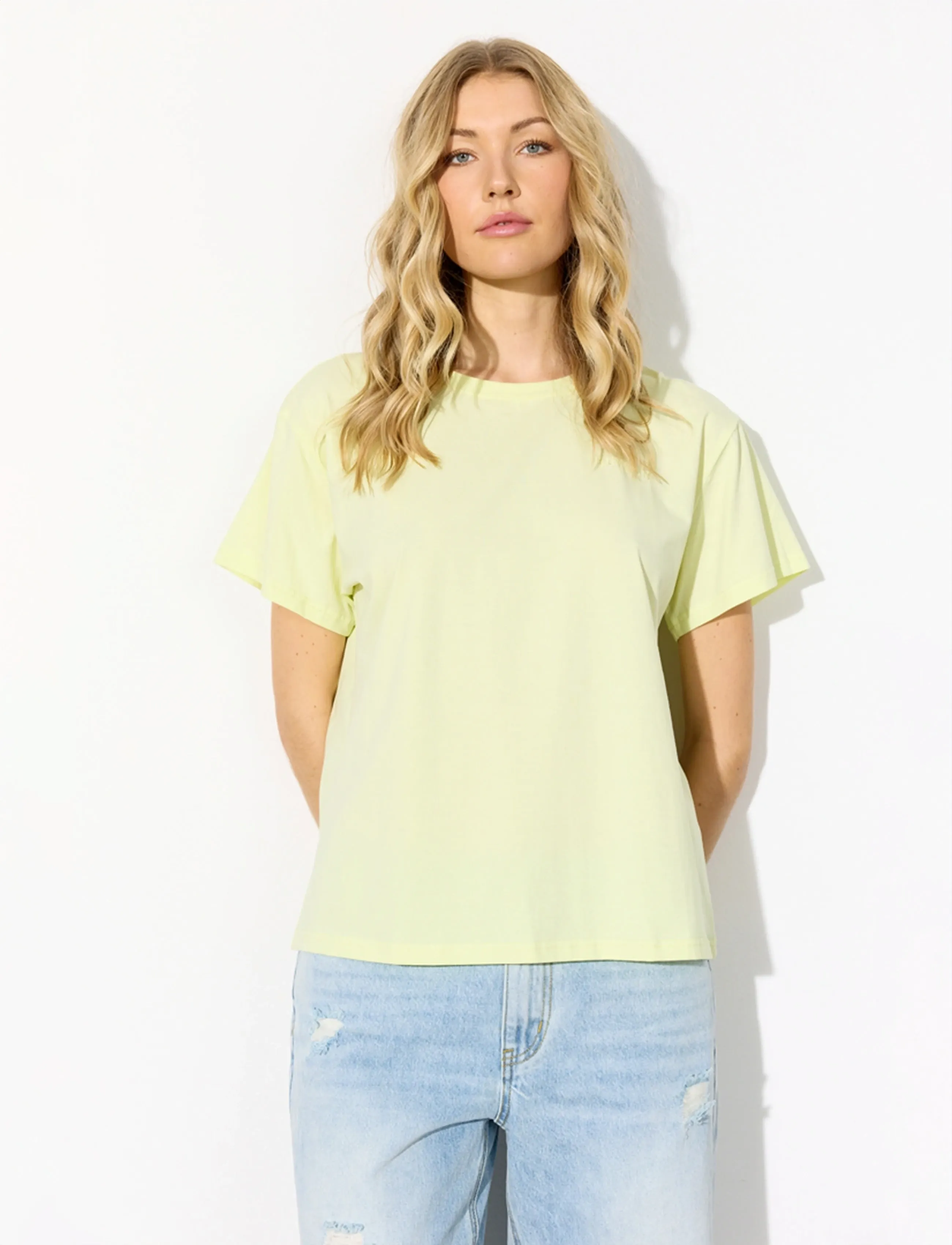 Hunkøn Vibe T-Shirt, XL, T-shirts & Oberteile, Gelb - Short-sleeved, Frauen