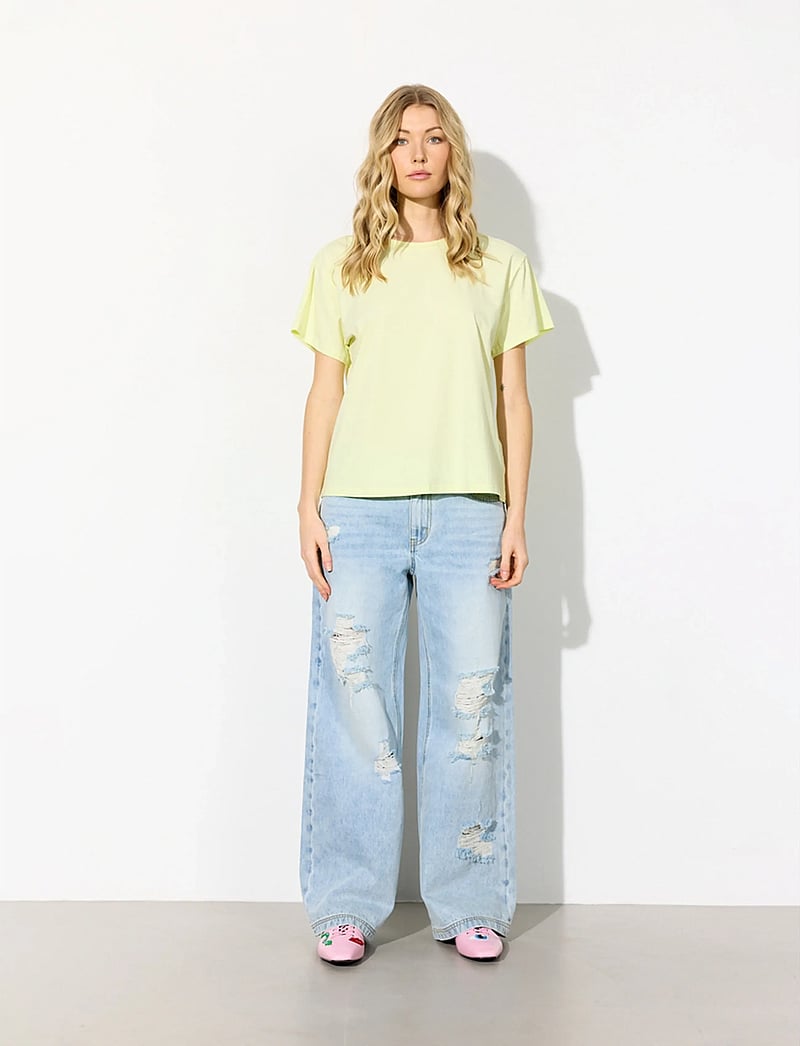 Hunkøn - Vibe T-shirt - t-shirts - yellow - 3