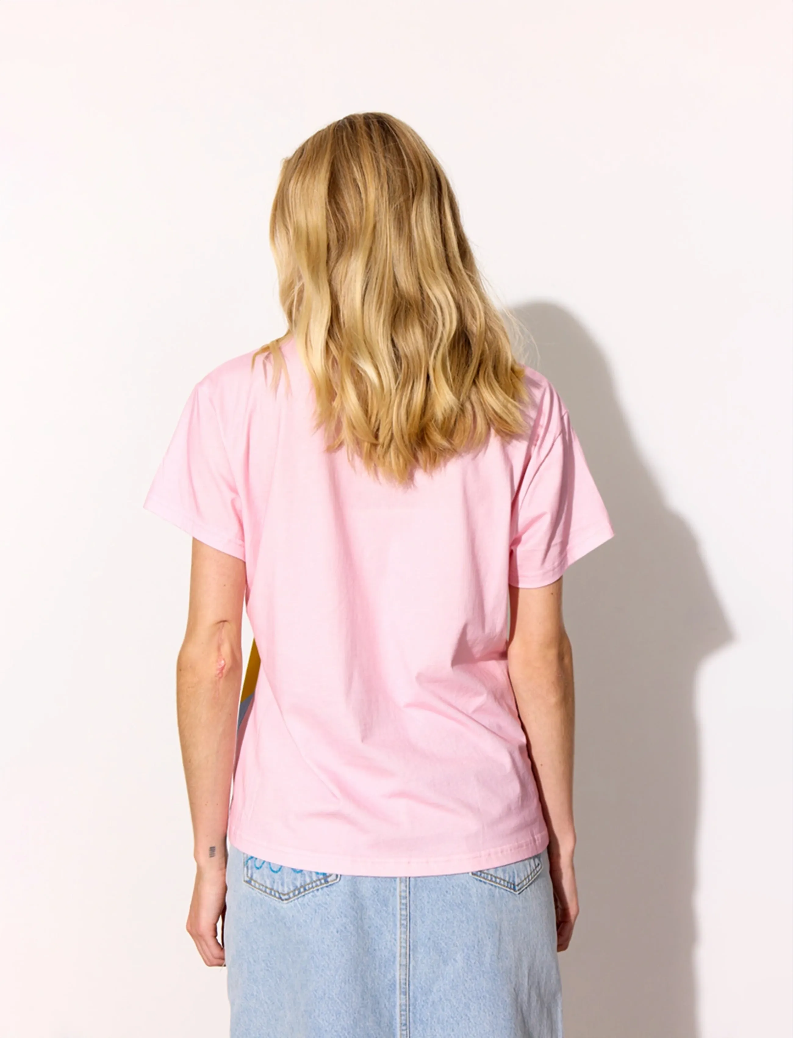 Hunkøn - Azura T-shirt - t-shirts - sunny pink - 3