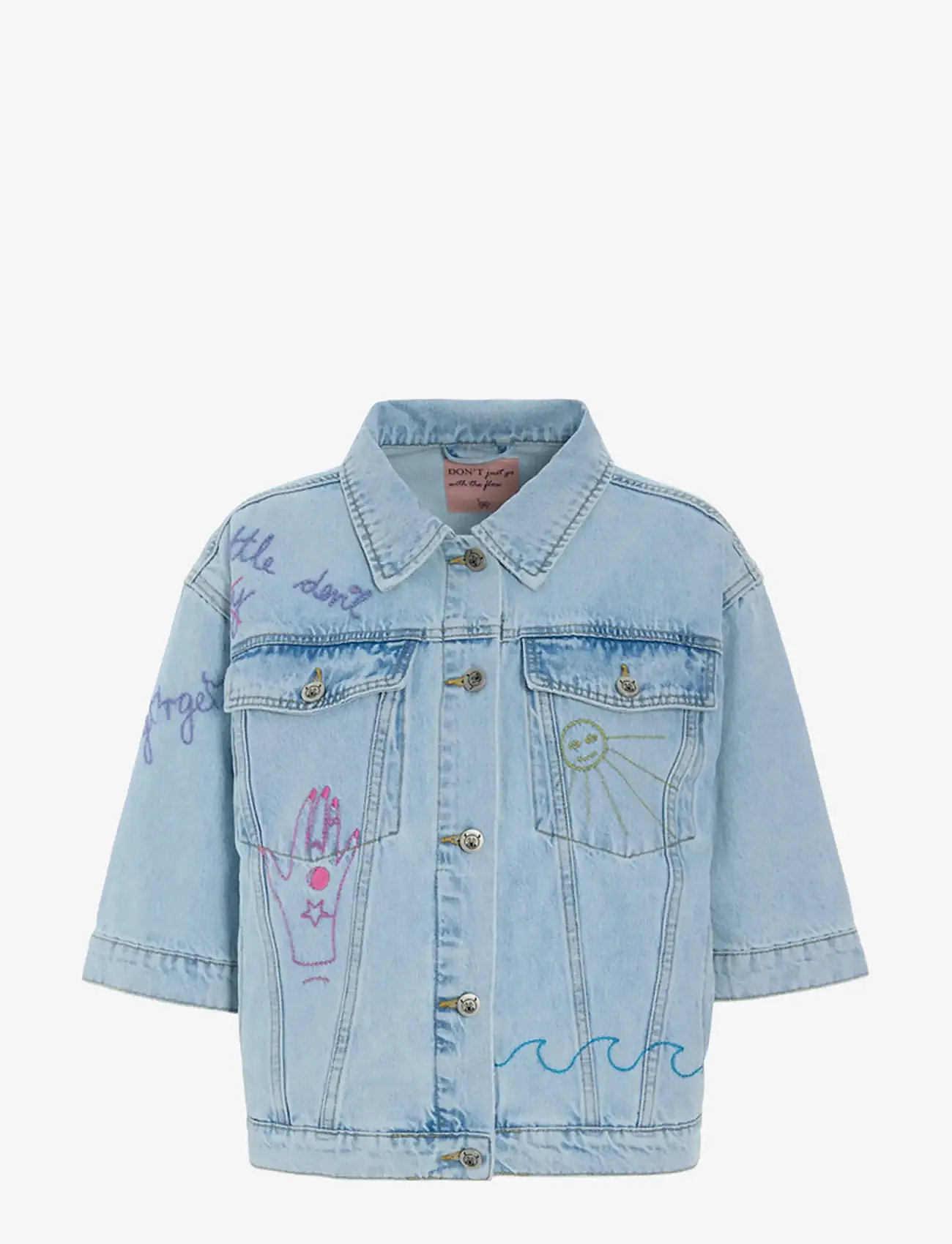 Hunkøn - Kenna Denim Jacket - kevadjoped - light denim - 1