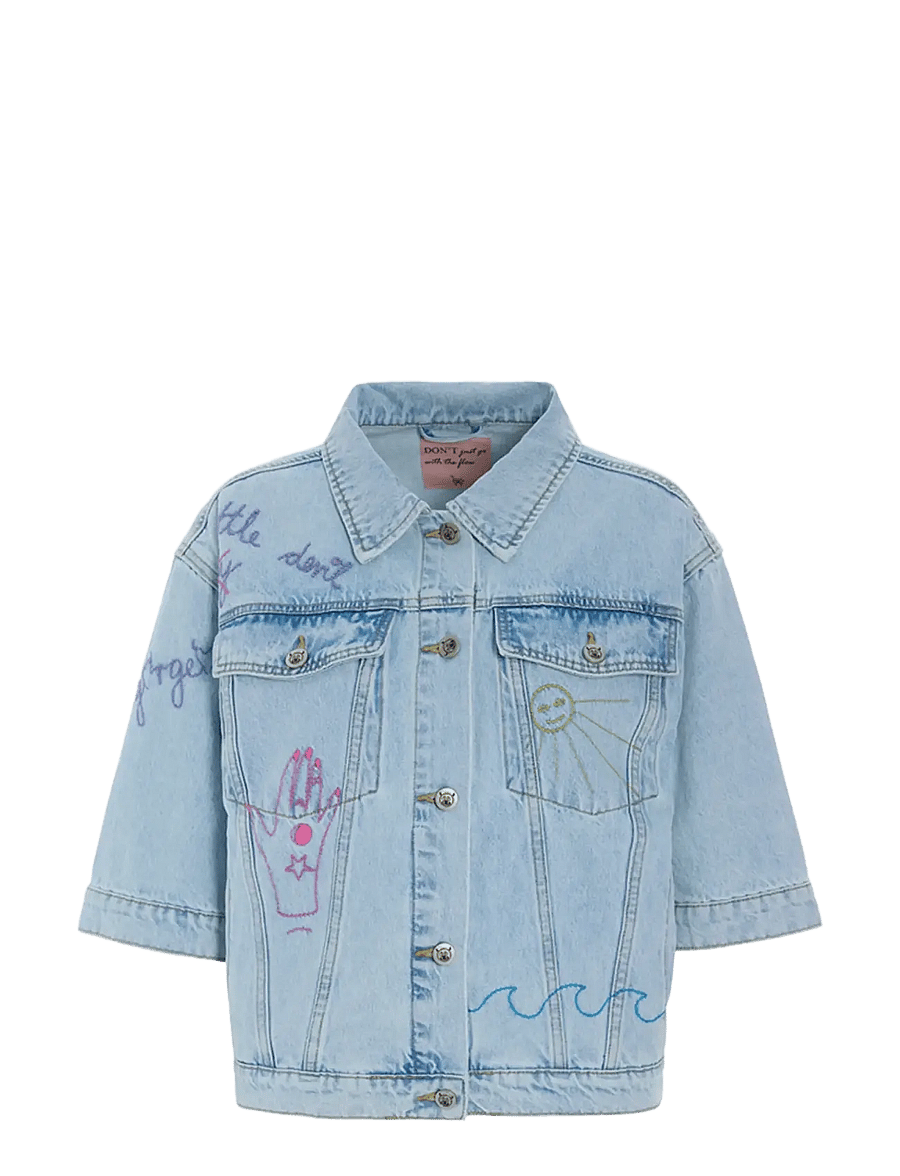 Hunkøn - Kenna Denim Jacket - jeansjacken - light denim - 1