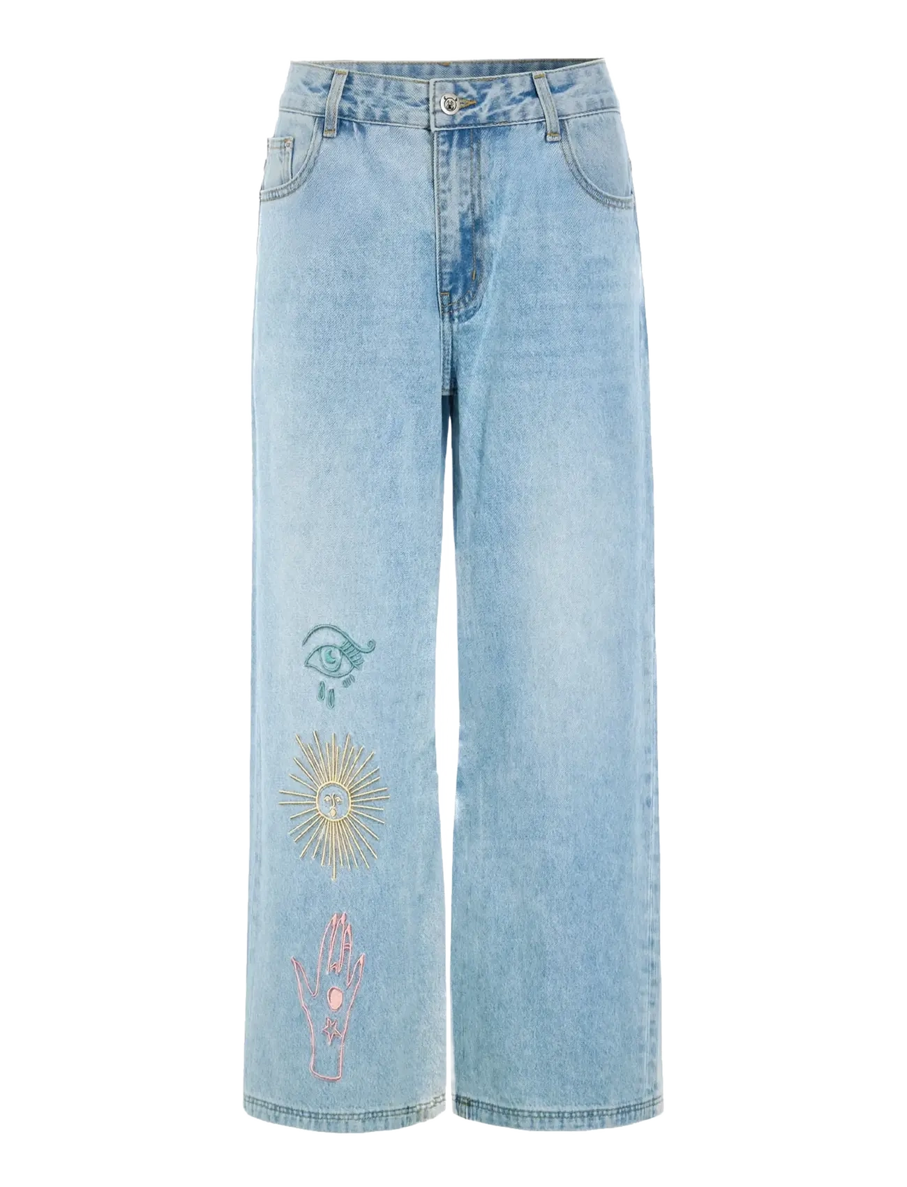 HUNKØN Kenna Jeans Blau - S - Damen