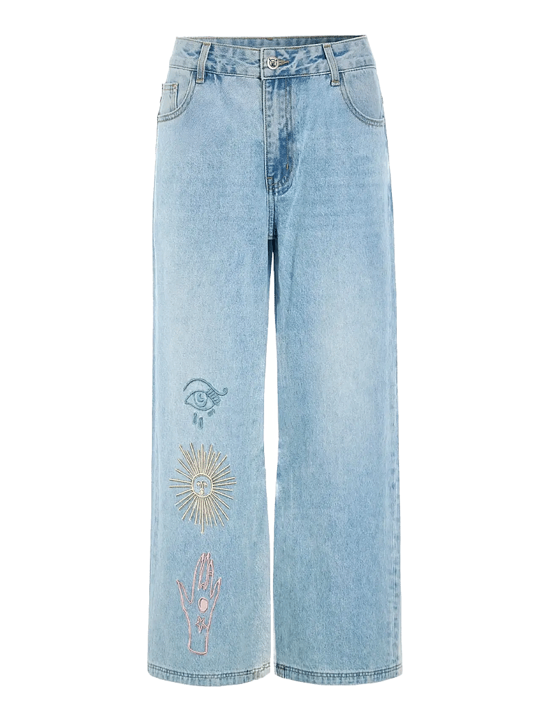 Hunkøn - Kenna Jeans - laia säärega teksad - light denim - 1