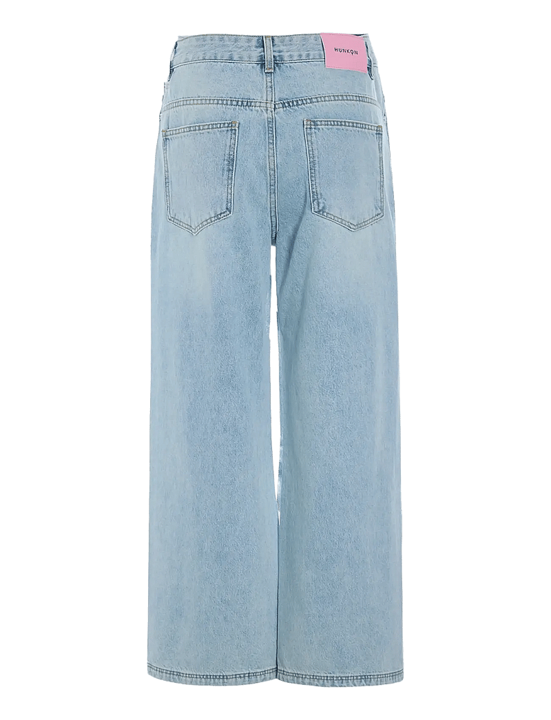 Hunkøn - Kenna Jeans - laia säärega teksad - light denim - 2