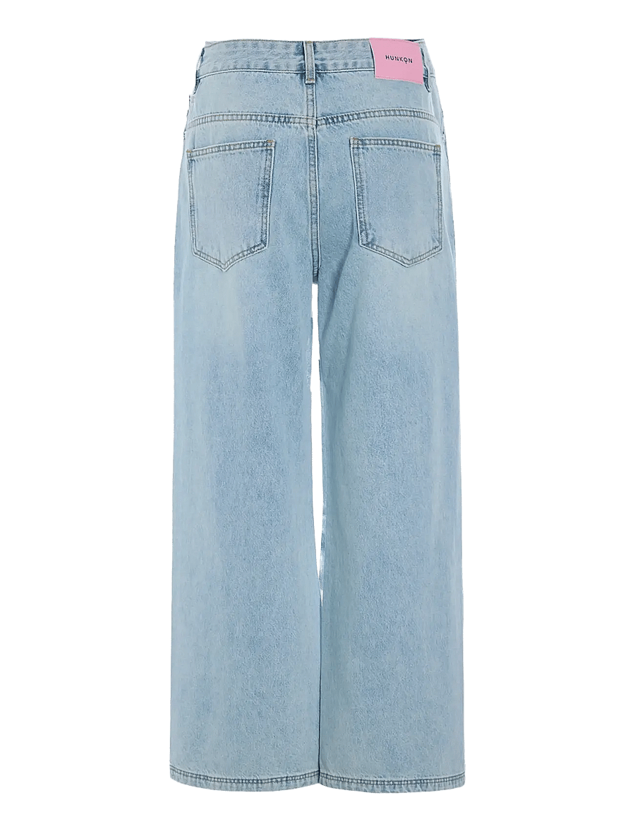 Hunkøn - Kenna Jeans - wide leg jeans - light denim - 2
