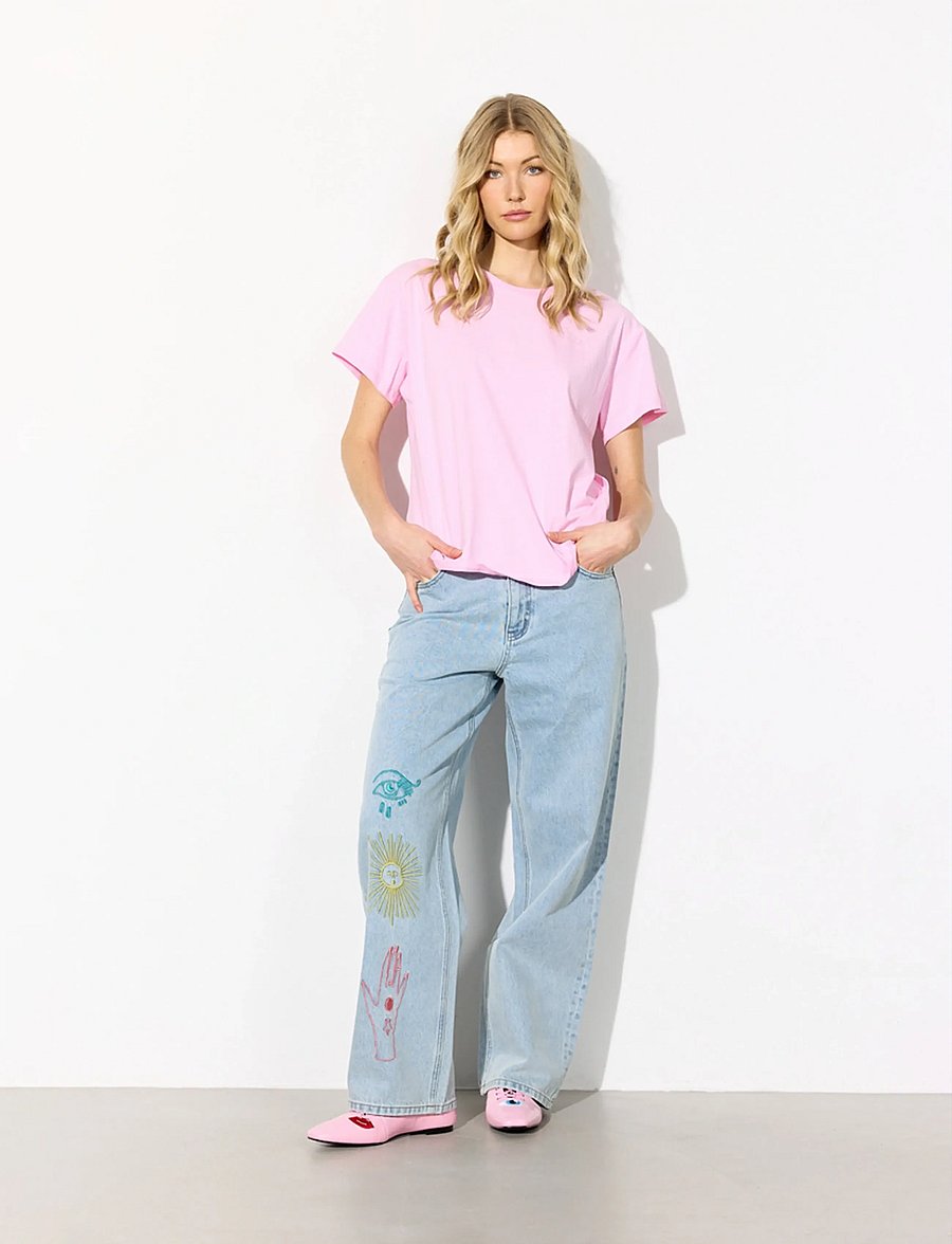 Hunkøn - Kenna Jeans - wide leg jeans - light denim - 3