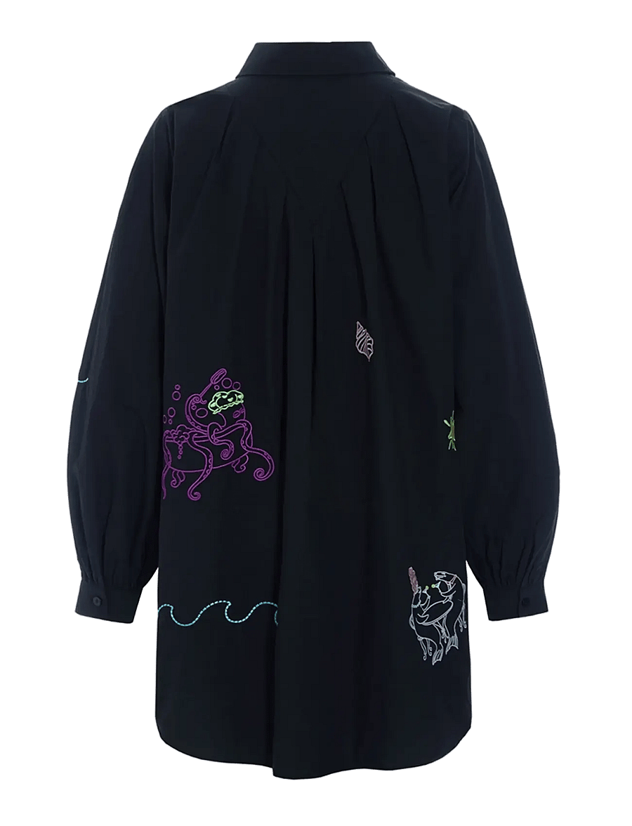 Hunkøn - Sasha Shirt - langärmlige hemden - black - 2