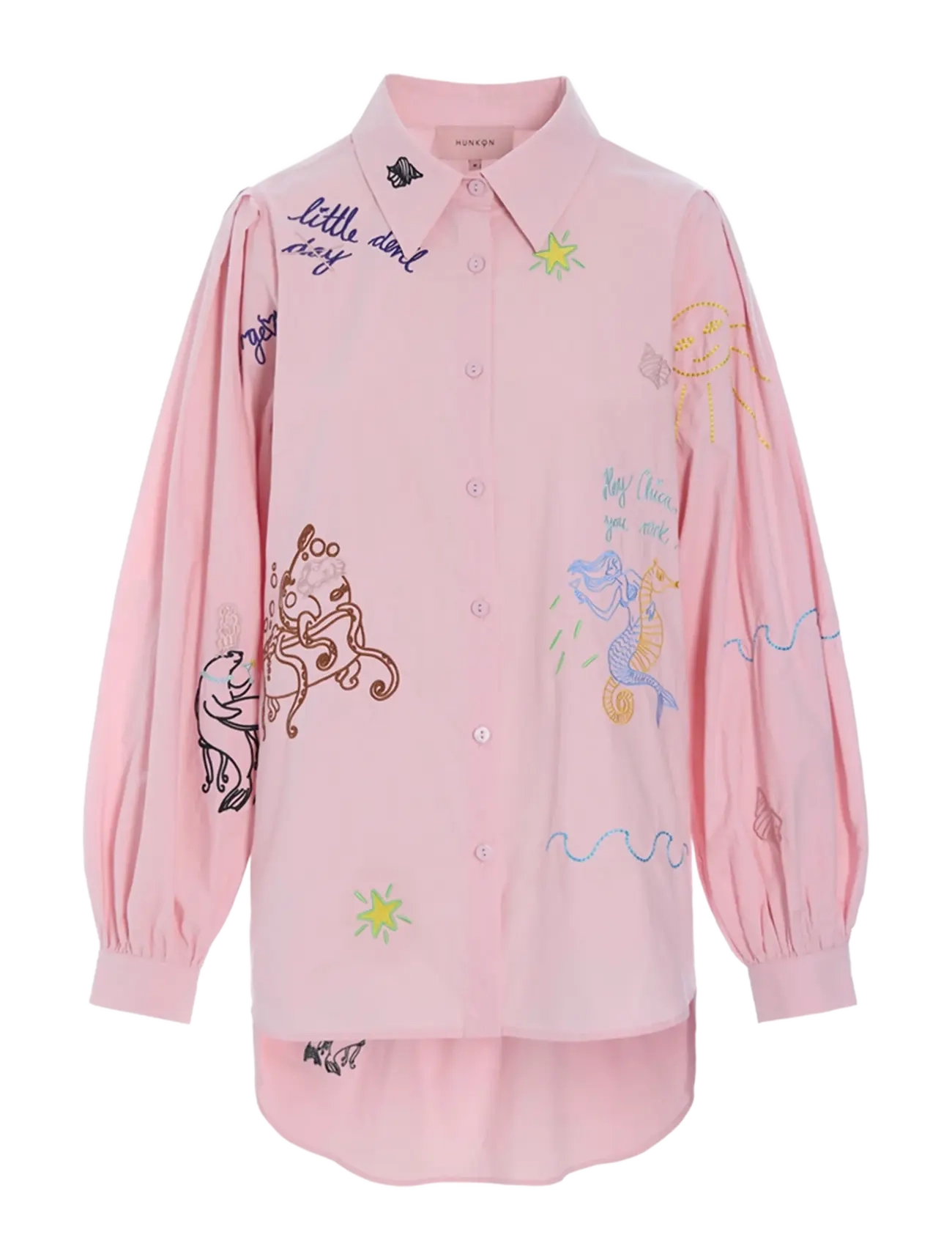 Hunkøn Sasha Shirt - Bluser & Skjorter - ROSE / pink/rose