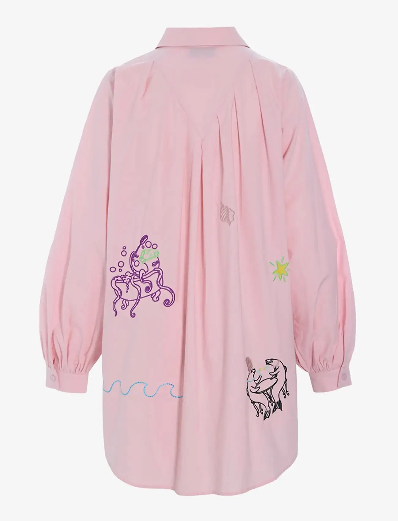 Hunkøn - Sasha Shirt - pikkade varrukatega särgid - rose - 2