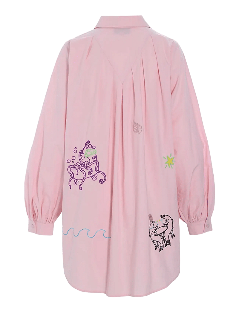 Hunkøn - Sasha Shirt - pikkade varrukatega särgid - rose - 2