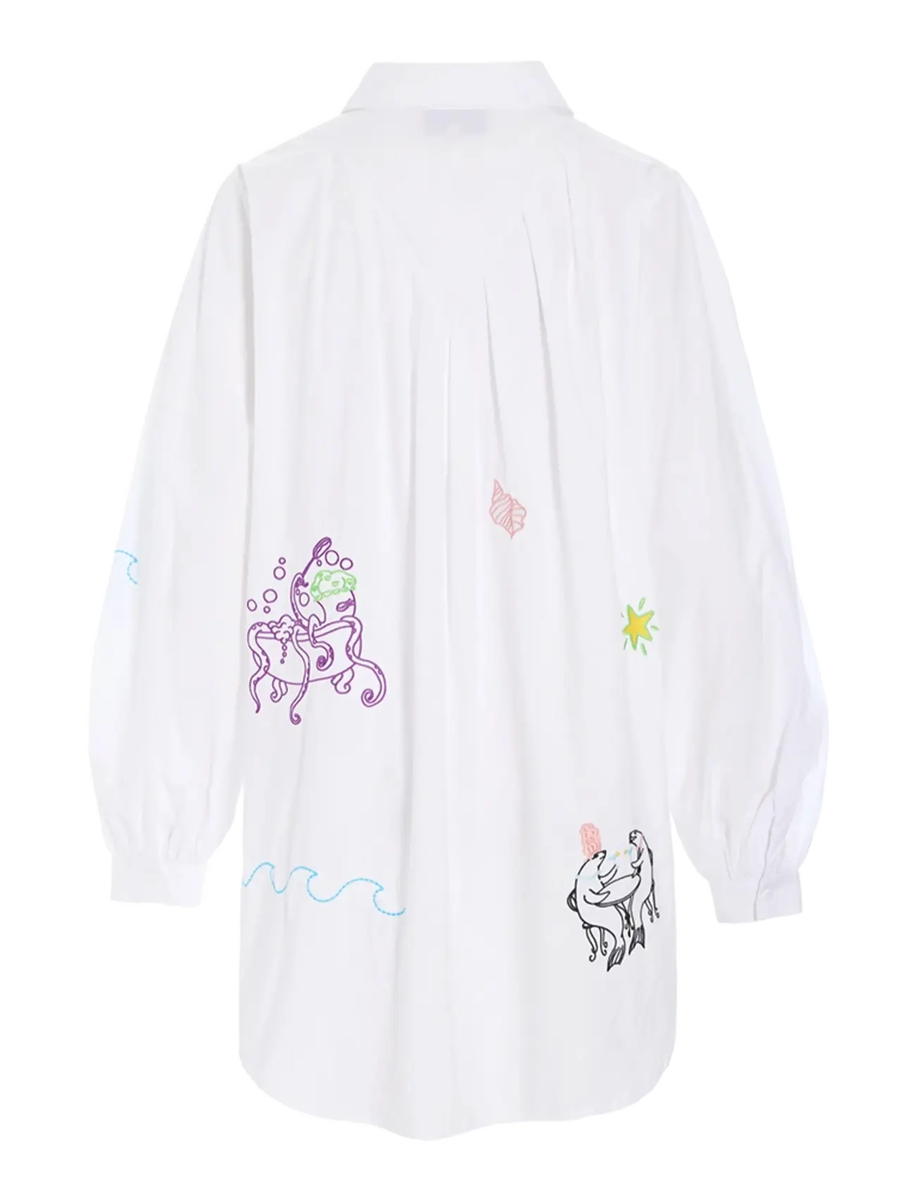 Hunkøn - Sasha Shirt - langärmlige hemden - white - 2