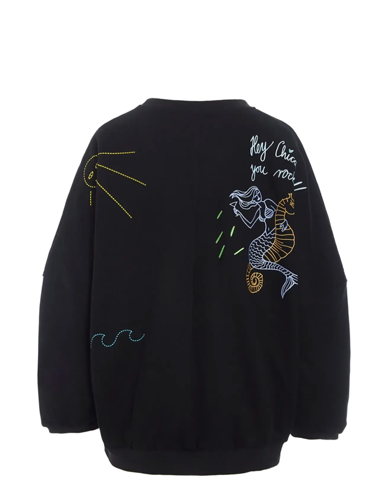 Hunkøn - Eva Sweatshirt - sweatshirts - black - 2