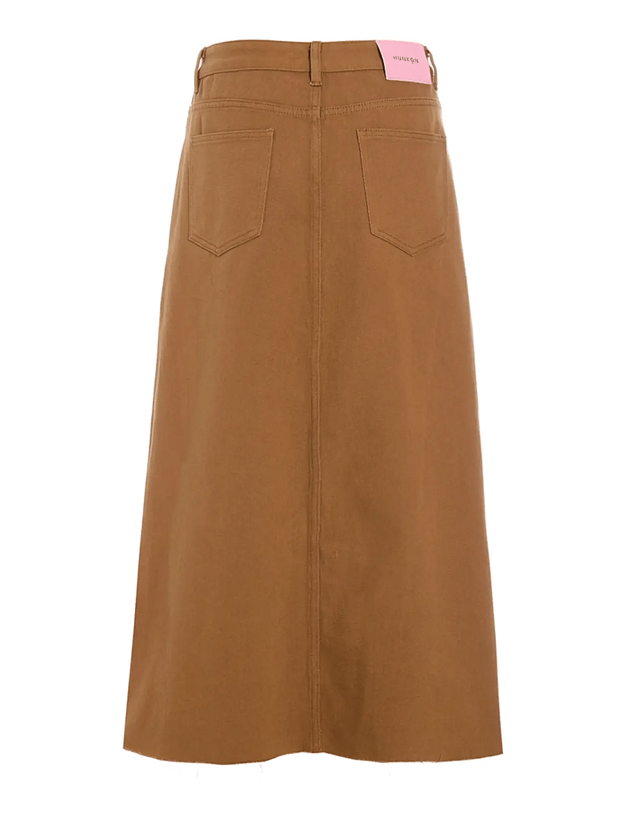 Hunkøn - Suki Skirt - midi-röcke - caramel - 2