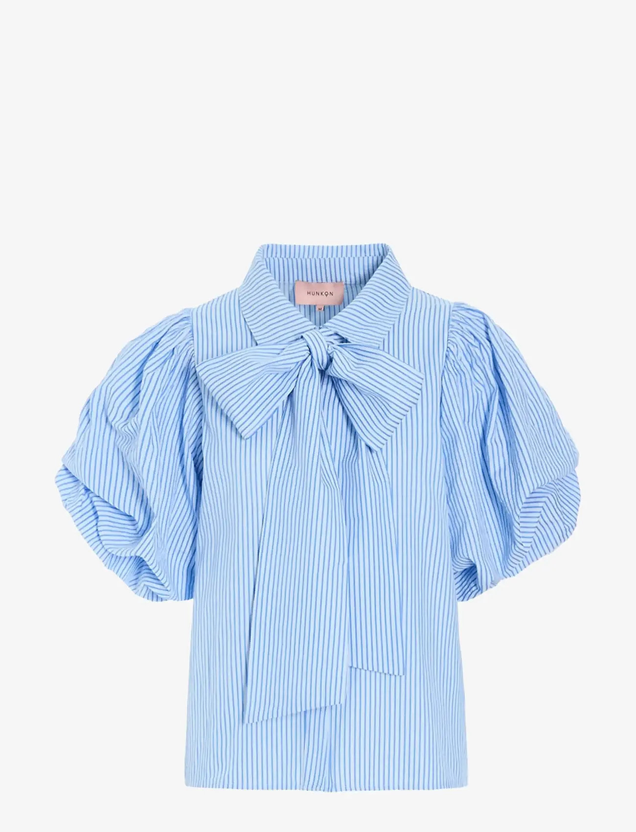 Hunkøn - Gudrun Shirt - kurzärmlige hemden - blue - 1