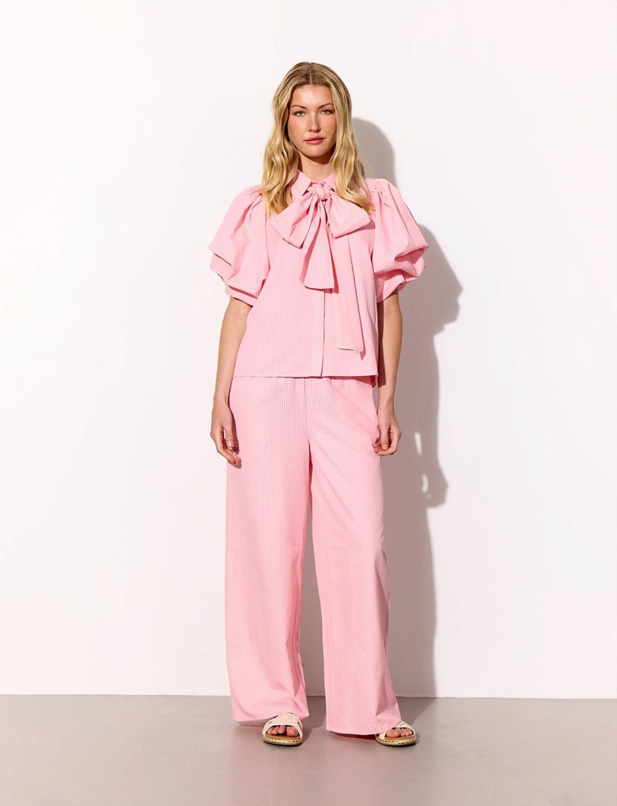 Hunkøn - Gudrun Shirt - kortærmede skjorter - pink - 3