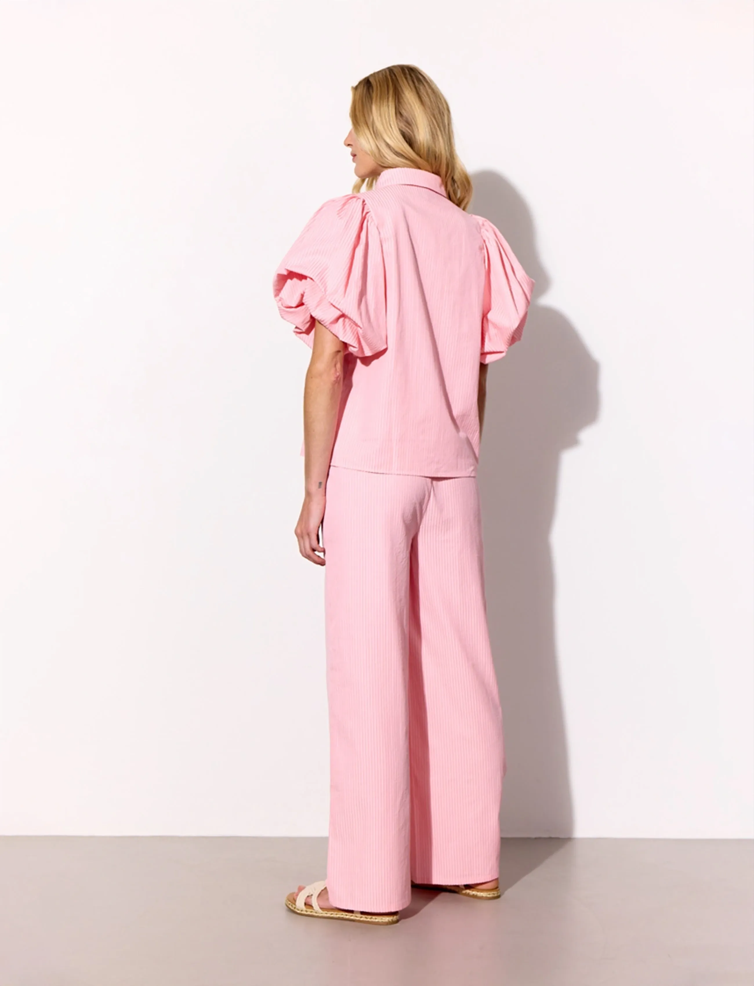 Hunkøn - Gudrun Shirt - kortærmede skjorter - pink - 4