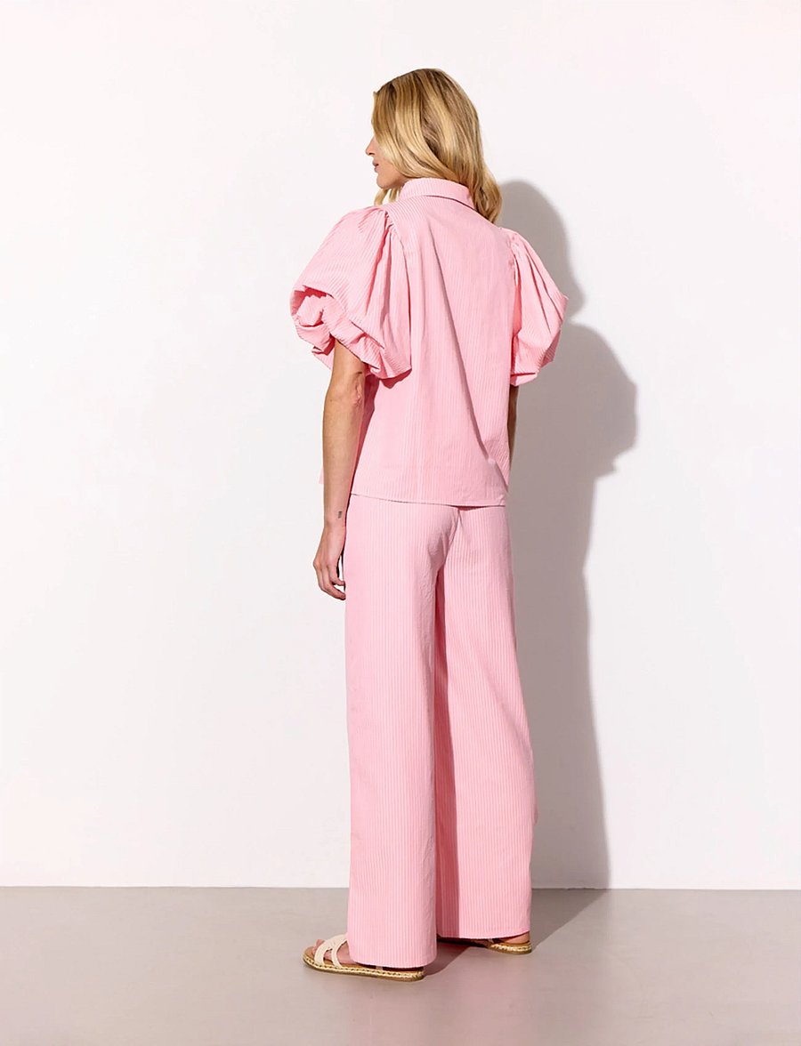 Hunkøn - Gudrun Shirt - kortærmede skjorter - pink - 4