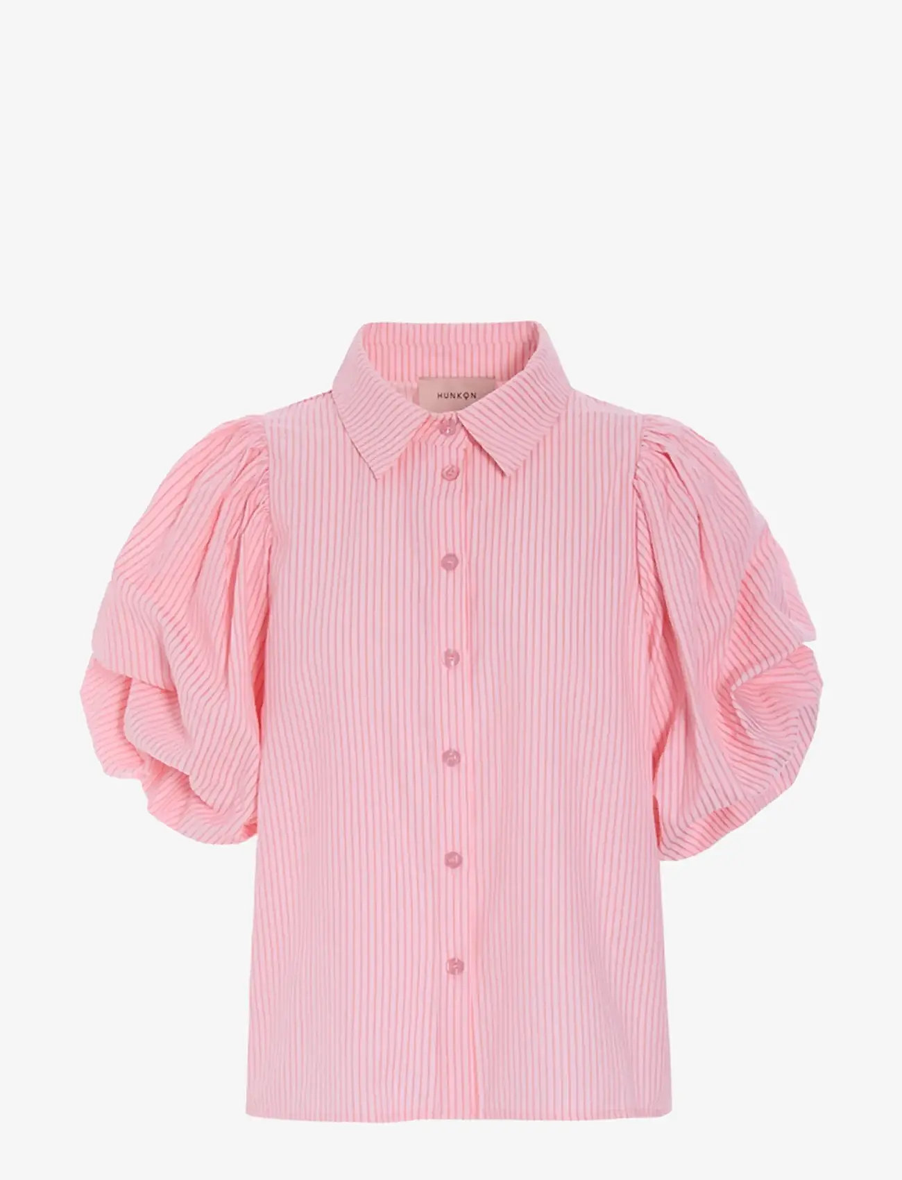 Hunkøn - Gudrun Shirt - kortærmede skjorter - pink - 2