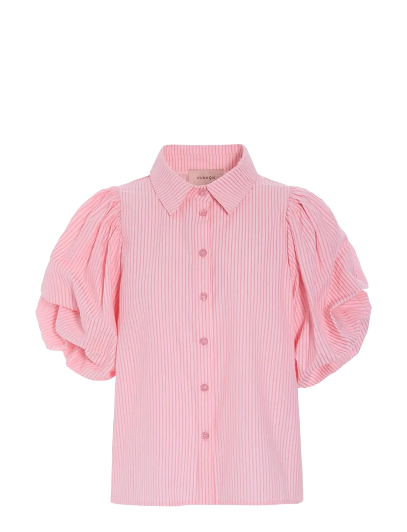 Hunkøn - Gudrun Shirt - kortærmede skjorter - pink - 2