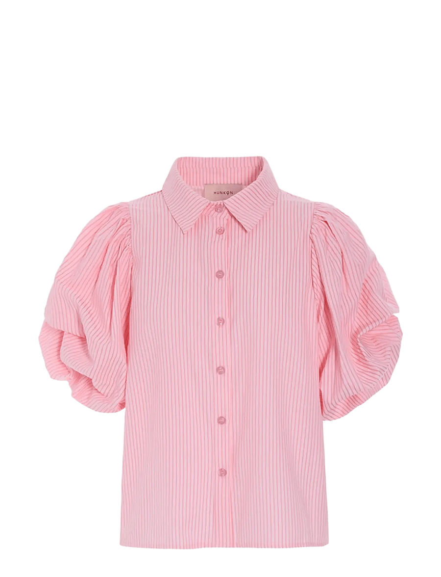 Hunkøn - Gudrun Shirt - kortærmede skjorter - pink - 2