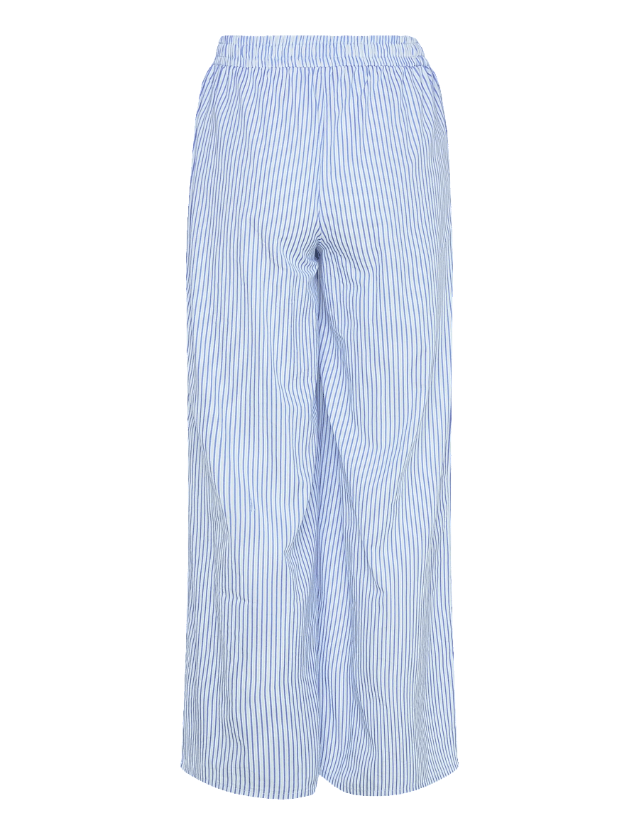 Hunkøn - Gudrun Trousers - bukser med brede ben - blue - 2