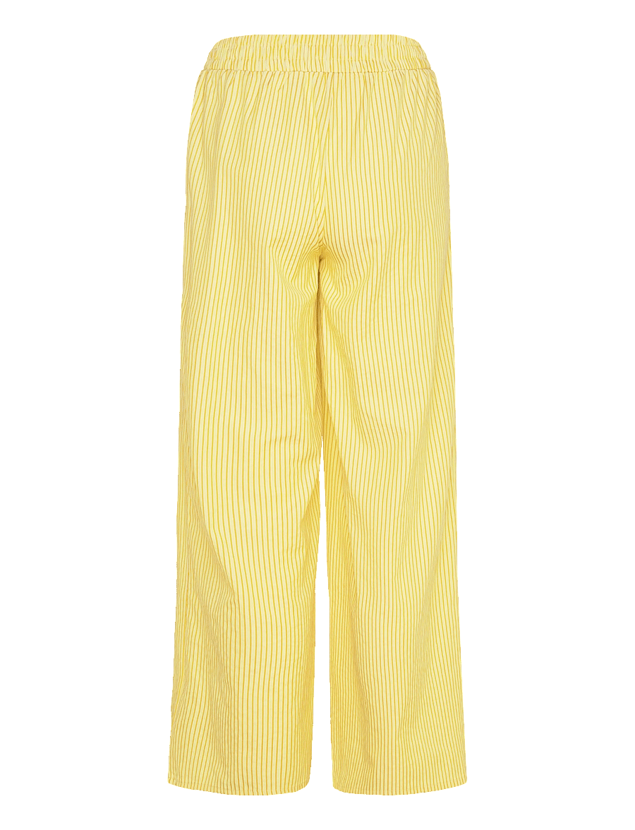 Hunkøn - Gudrun Trousers - hosen mit weitem bein - yellow - 2