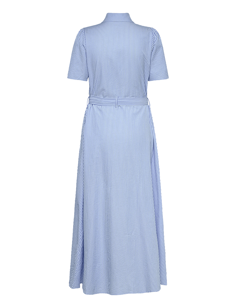 Hunkøn - Gudrun Dress - skjortklänningar - blue - 2