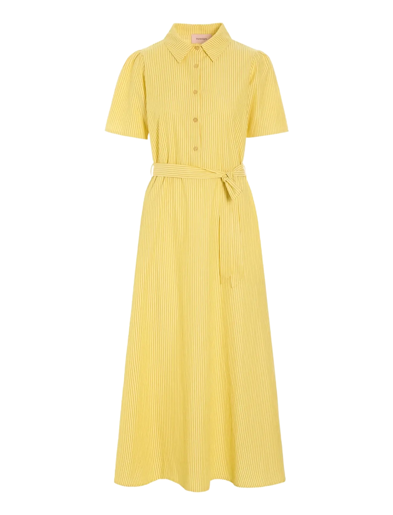 HUNKØN Gudrun Kleid Gelb - XS - Damen