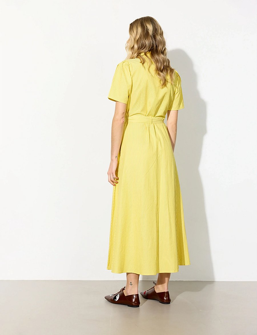 Hunkøn - Gudrun Dress - särkkleidid - yellow - 5