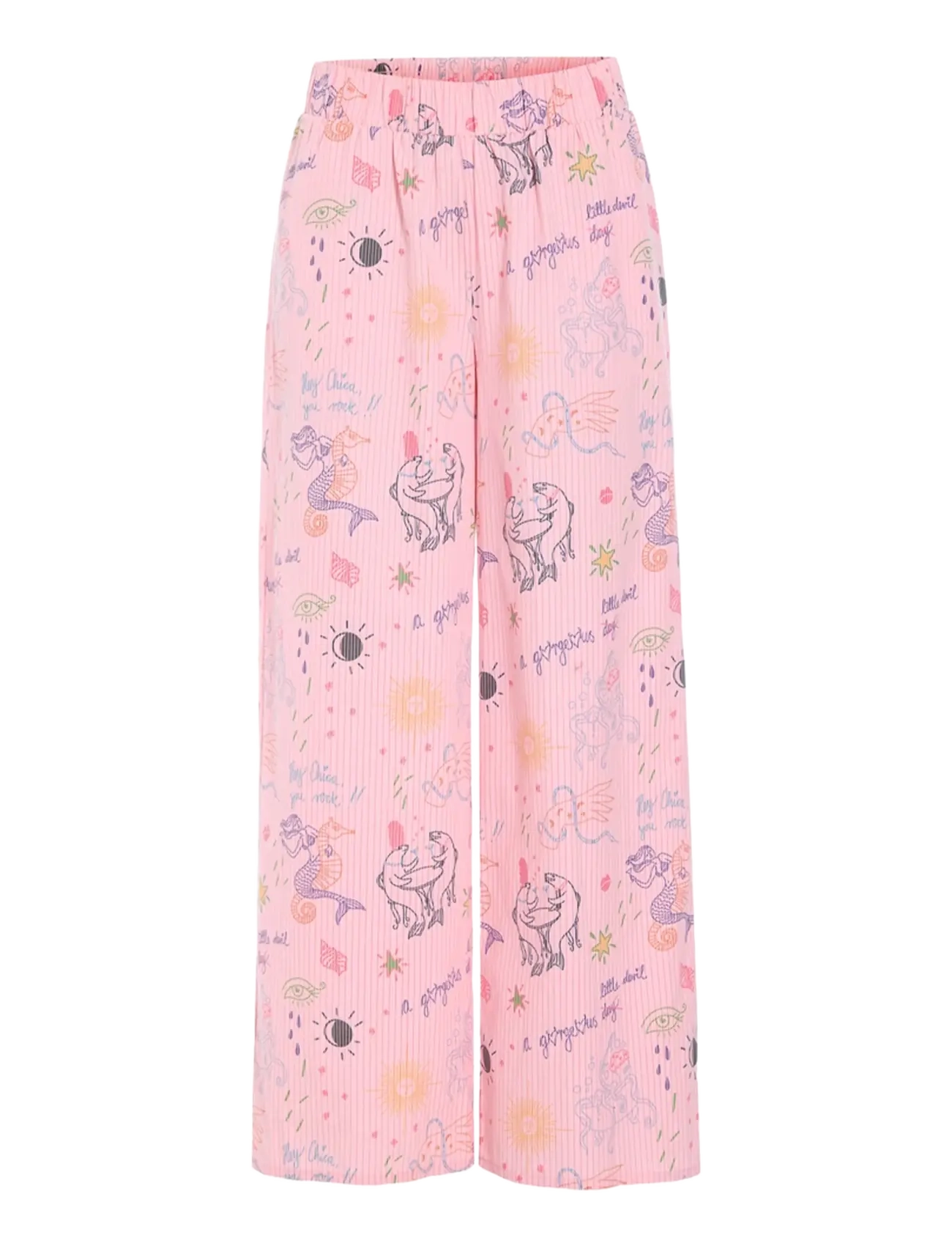 HUNKØN Zoe Hosen Pink - M - Damen