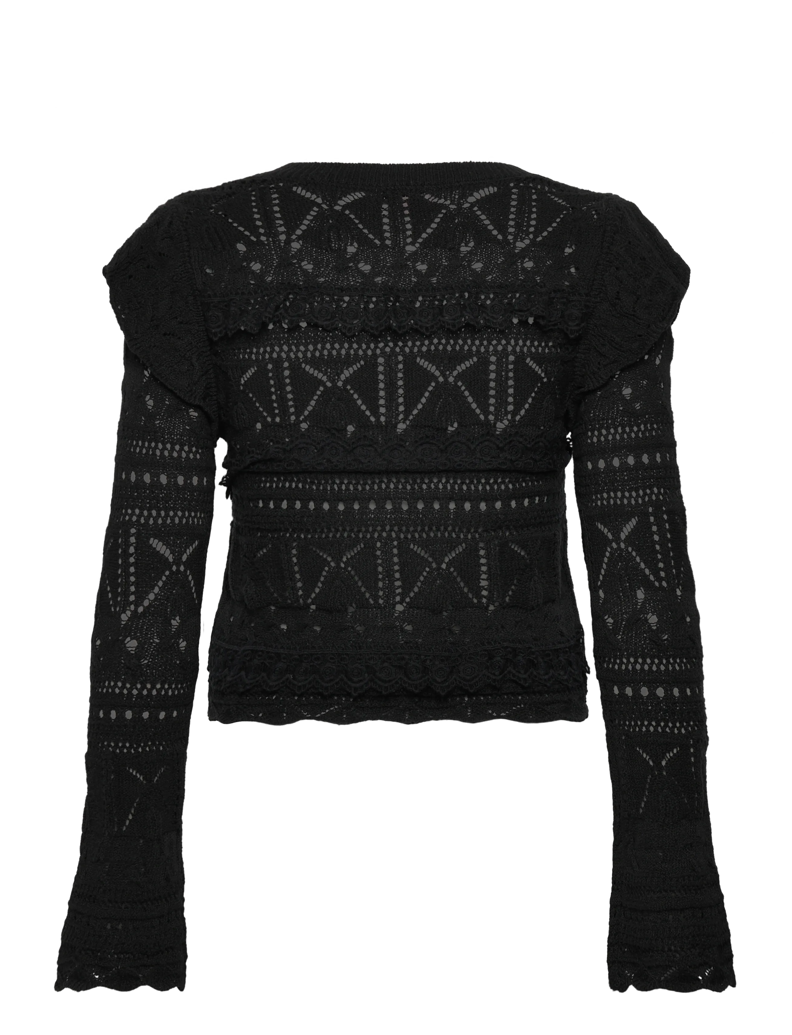Hunkøn - Sienna Knit Cardigan - kardiganai - black - 2
