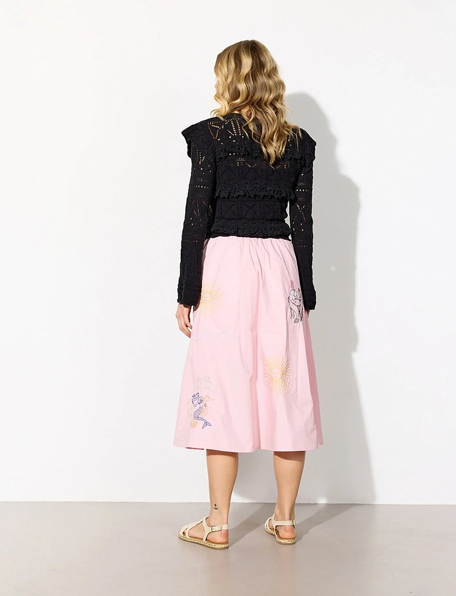 Hunkøn - Sienna Knit Cardigan - koftor - black - 5