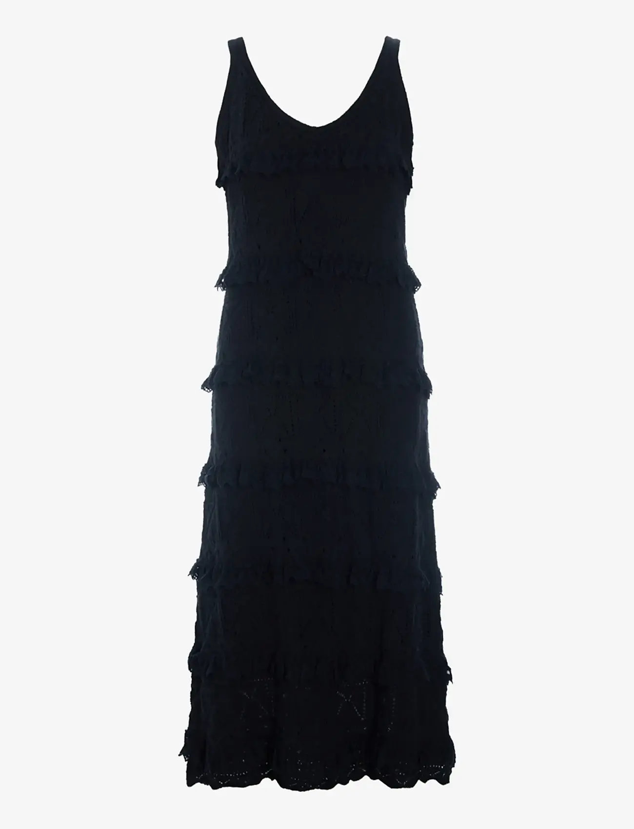 Hunkøn - Sienna Knit Dress - kootud kleidid - black - 1