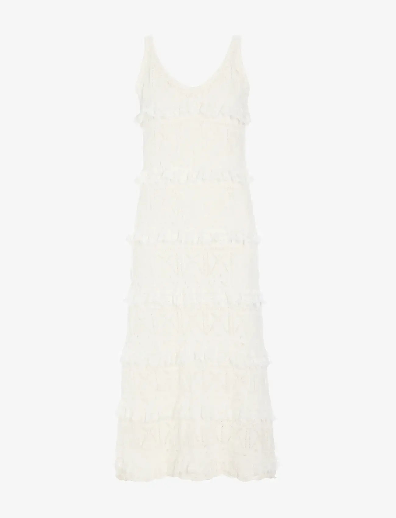 Hunkøn - Sienna Knit Dress - kootud kleidid - vanilla - 1