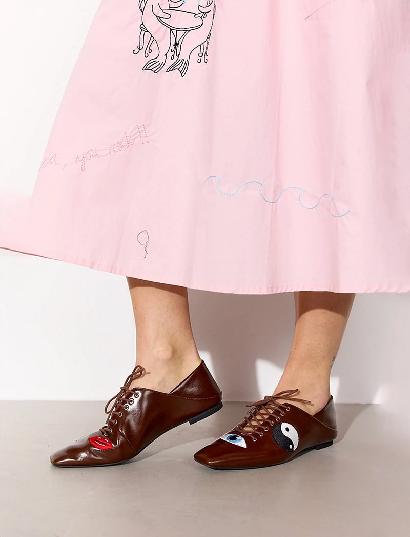 Hunkøn - Elfrida Shoes - moetrendid - brown - 0