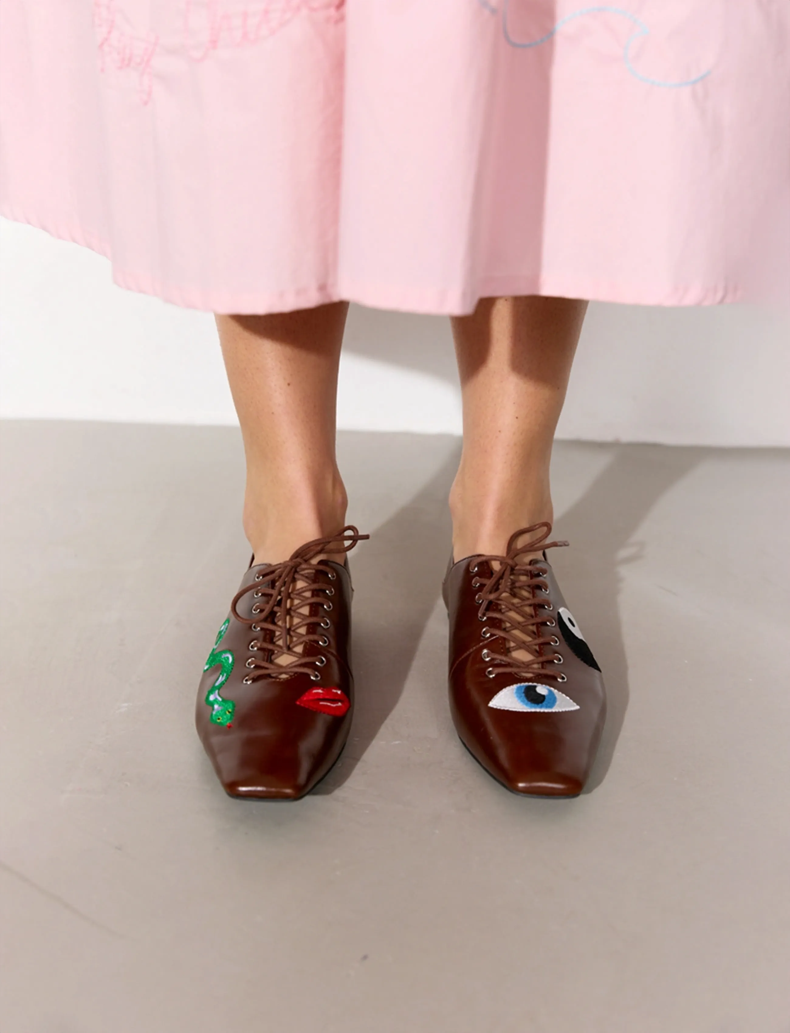 Hunkøn - Elfrida Shoes - modes tendences - brown - 5