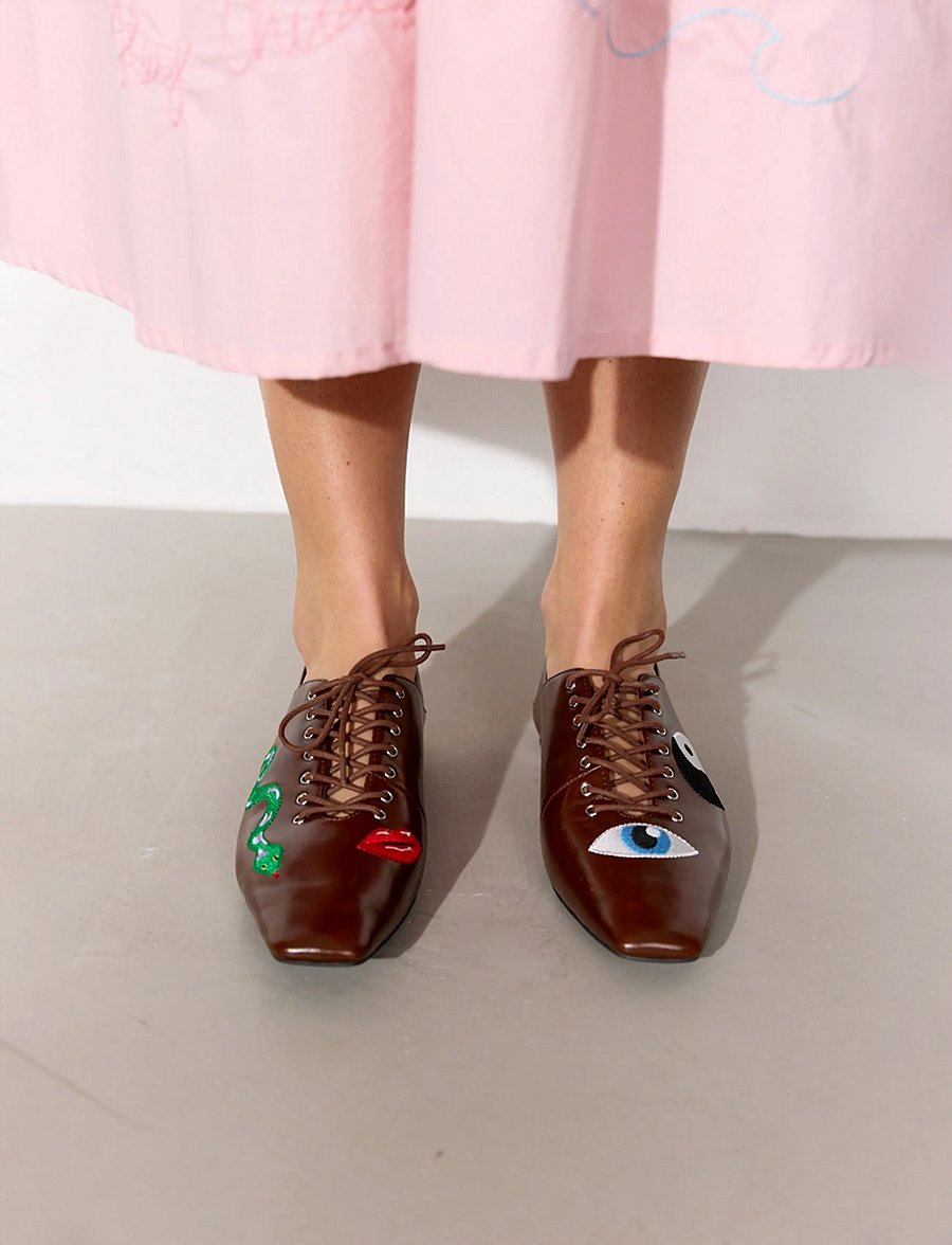 Hunkøn - Elfrida Shoes - modes tendences - brown - 5