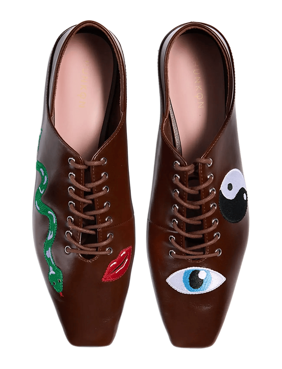 Hunkøn - Elfrida Shoes - modes tendences - brown - 4