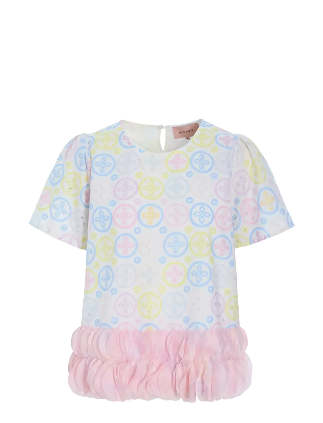 HUNKØN Lana Bluse Patterned - L - Damen