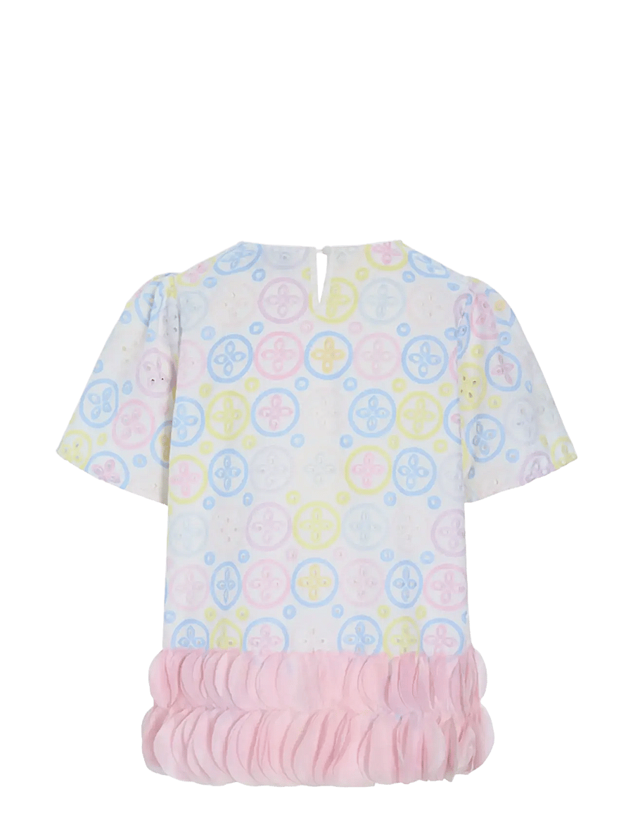 Hunkøn - Lana Blouse - kurzärmelige blusen - pastels - 2