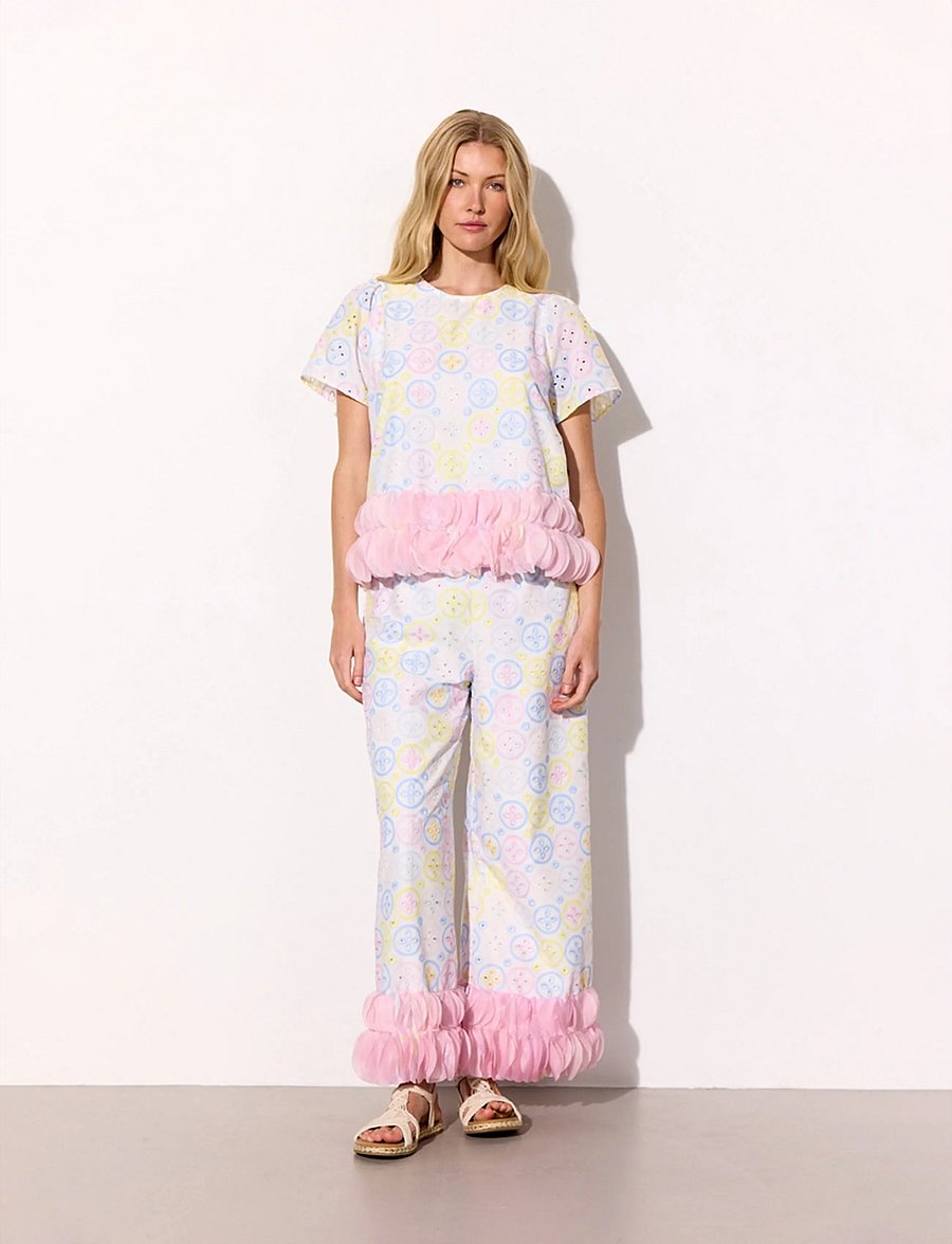 Hunkøn - Lana Blouse - kurzärmelige blusen - pastels - 3