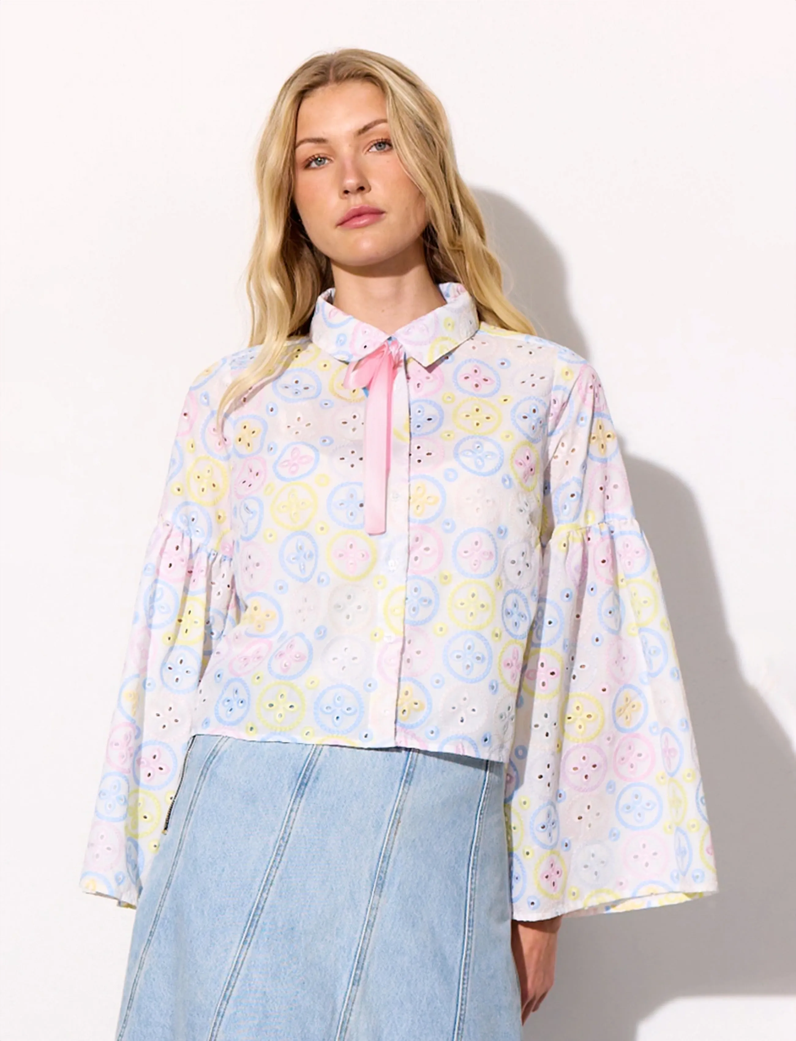 Hunkøn Lana Shirt, XS, Shirts, Mehrfarbig/gemustert - Long-sleeved, Frauen